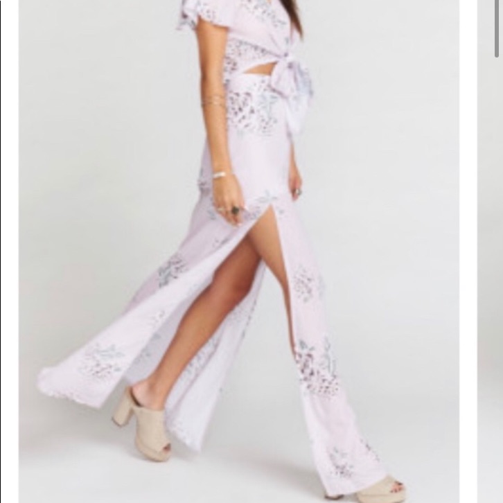 Show Me Your Mumu Double Split Maxi Skirt